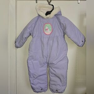 BABY BRIGHT FUTURE WINTER SNOW SUIT 24 MTH Lilac